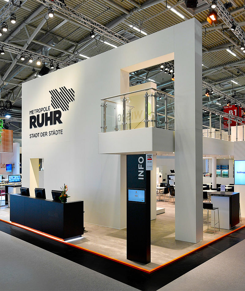 Messebau: Messestand Metropole Ruhr Messebau: Messestand Metropole Ruhr