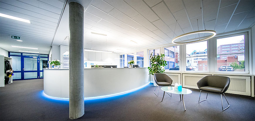 Innenraum/ Projekte: Foyer von Service Plus Innenraum/ Projekte: Foyer von Service Plus